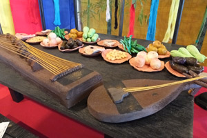いつきのみや歴史体験館　七夕祭　ちょこっと展示