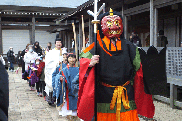 いつきのみや歴史体験館　追儺のまつり